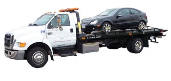 City Towing Kelowna - Flatbed Tow Truck