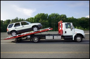 City Towing Kelowna - Flatbed Truck
